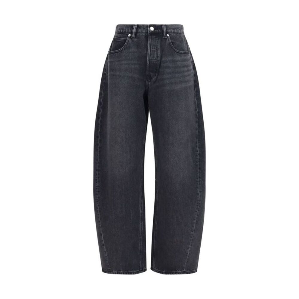 Alexander Wang Black Cotton Jeans Women's Denim